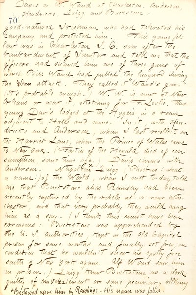 Diarios de Thomas Butler Gunn - Volumen 19, página 84, 26 de marzo de 1862 de Thomas Butler Gunn