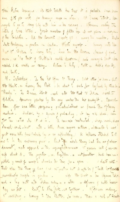 Diarios de Thomas Butler Gunn - Volumen 2, página 155, 15-16 de agosto de 1851 de Thomas Butler Gunn