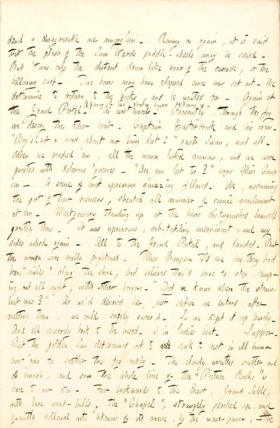Diarios de Thomas Butler Gunn - Volumen 6, página 65, 14 de agosto de 1853 de Thomas Butler Gunn