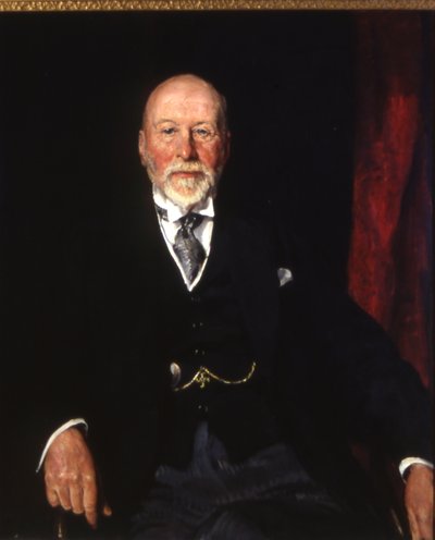 Retrato de Sir William Nicholson, c.1935-36 (óleo sobre lienzo) de Thomas Cantrell Dugdale