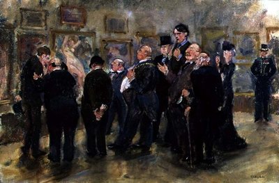 El Comité de Compras (óleo sobre lienzo) de Thomas Cantrell Dugdale