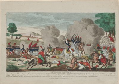 La batalla de Friedland. Una carga de la Guardia Leib rusa el 14 de junio de 1807 de Thomas Charles Naudet