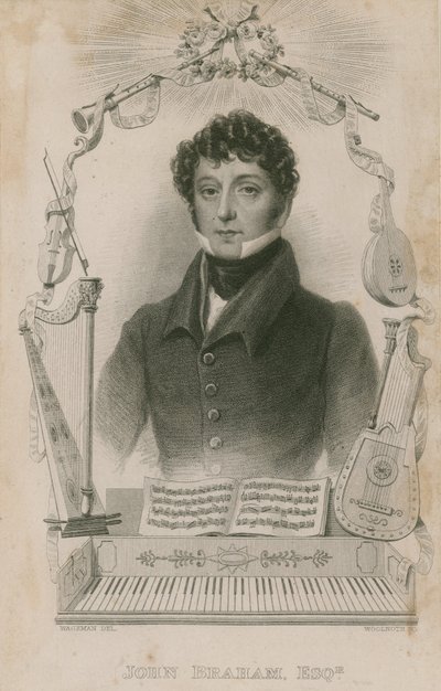 John Braham, cantante de Thomas Charles Wageman