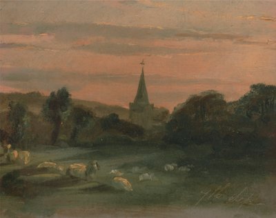 Iglesia de Stoke Poges de Thomas Churchyard