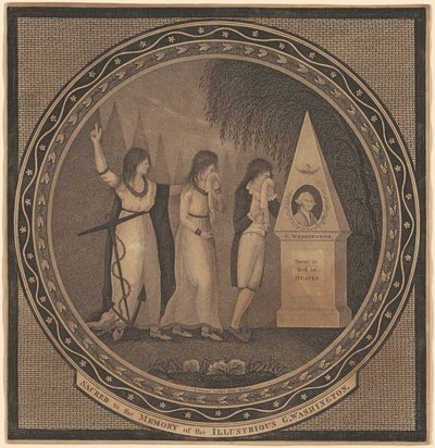 Sagrado a la memoria del ilustre George Washington de Thomas Clarke