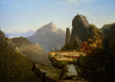 El último mohicano de Thomas Cole