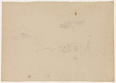 Fachada de una casa de Thomas Cole