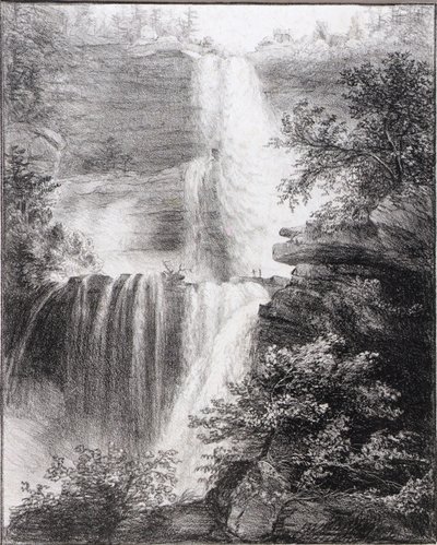Cataratas en Catskill de Thomas Cole