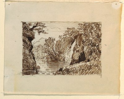 Paisaje imaginario de Thomas Cole