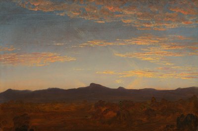 Estudio para Catskill Creek, c. 1844-1845 de Thomas Cole