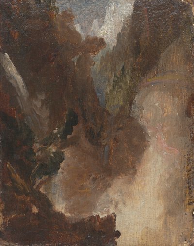 Estudio para una escena de Lord Byron de Thomas Cole