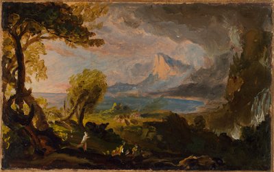 El curso del imperio - El estado salvaje de Thomas Cole
