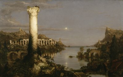 El curso del imperio: Desolación de Thomas Cole