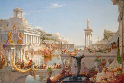El Curso del Imperio. La Consumación del Imperio, 1836 de Thomas Cole