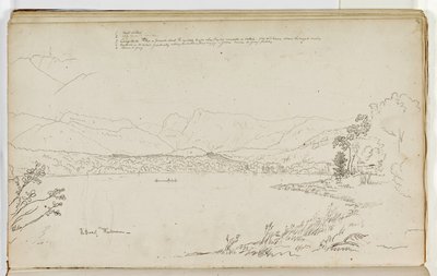 La cabeza de Windermere, Distrito de los Lagos, Inglaterra, 1829 de Thomas Cole