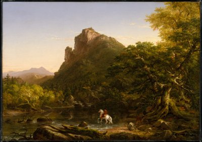 El Ford de la montaña de Thomas Cole
