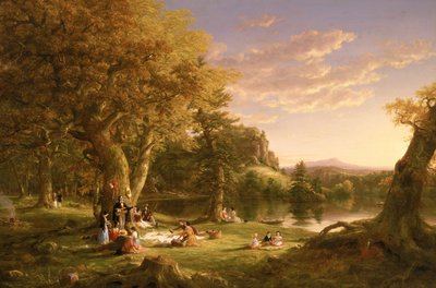 El picnic de Thomas Cole