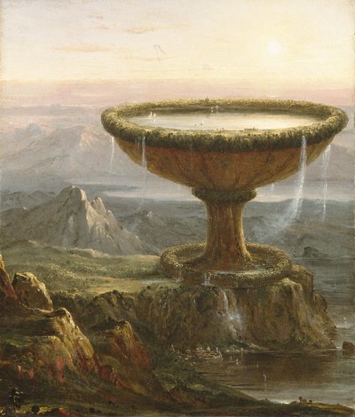 La copa de los titanes, 1833 de Thomas Cole
