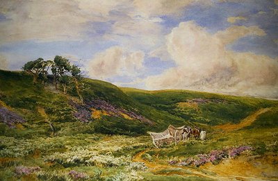 Paisaje con carro de Thomas Collier