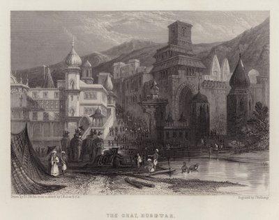 El Ghat, Hurdwar de Thomas Colman (after) Dibdin