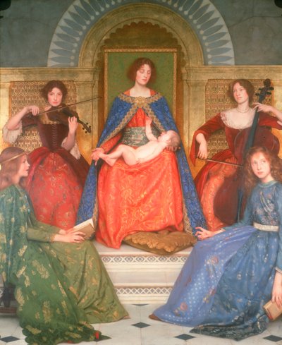 Santa Maternidad de Thomas Cooper Gotch