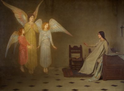 El despertar, c.1898 de Thomas Cooper Gotch