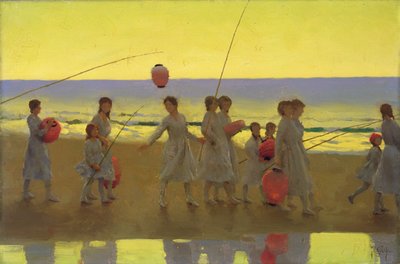 El banco de arena de Thomas Cooper Gotch
