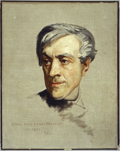Estudio según Jules Michelet de Thomas Couture
