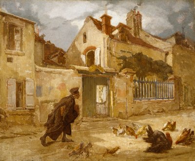 Abogado camino del tribunal de Thomas Couture