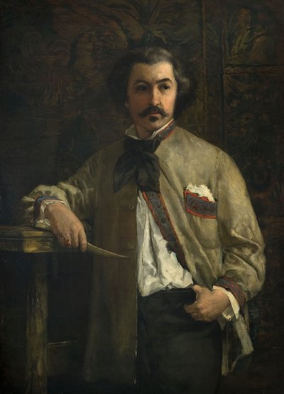Retrato de Antoine Etex de Thomas Couture