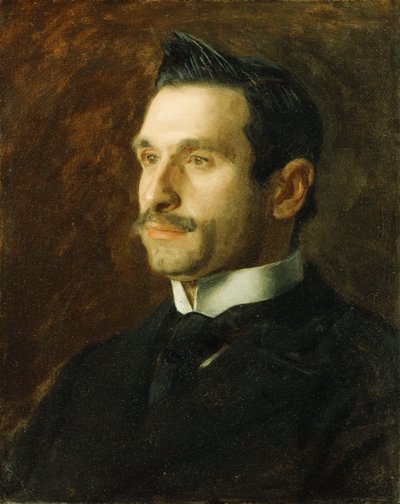 Retrato de Francesco Romano de Thomas Cowperthwait Eakins