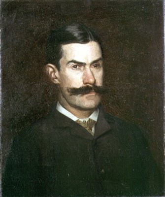 Retrato de Frank MacDowell, c.1886 de Thomas Cowperthwait Eakins