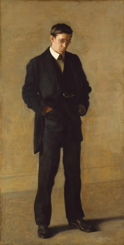 El Pensador: Retrato de Louis N. Kenton de Thomas Cowperthwait Eakins