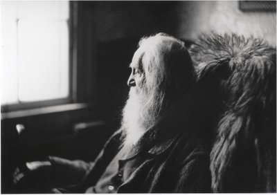 Walt Whitman en Camden, N.J., c.1891 (impresión en plata sobre papel) de Thomas Cowperthwait Eakins