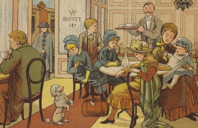 Boulogne: el buffet de Thomas Crane