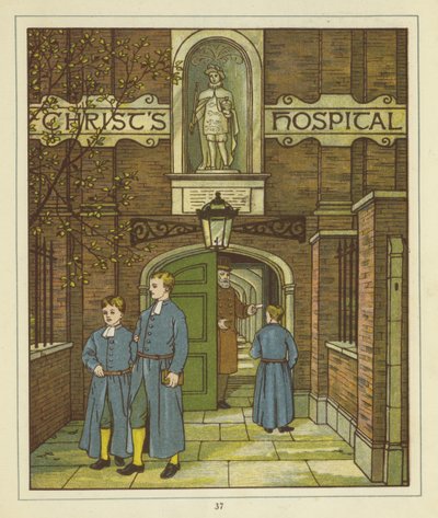 Hospital de Cristo en Greyfriars de Thomas Crane