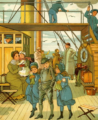 Cruzando el canal de Thomas Crane