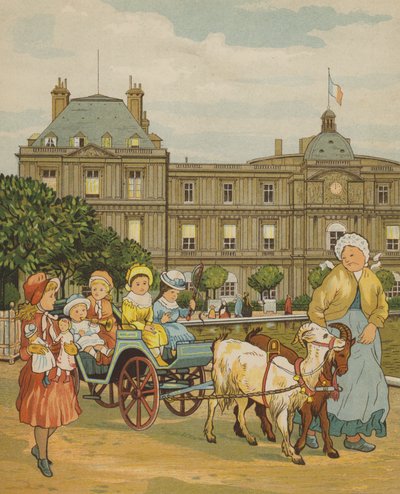 París: los Jardines de Luxemburgo de Thomas Crane