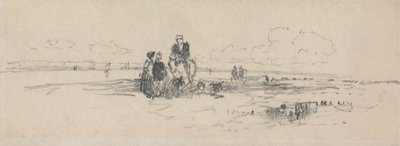 Figuras en la orilla de Thomas Creswick