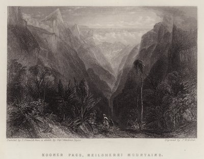 Paso Kooner, Montañas Neilgherri de Thomas Creswick