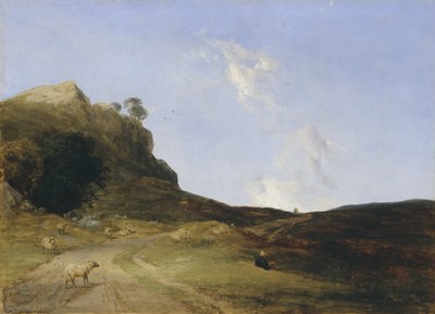Paisaje de páramo de Thomas Creswick
