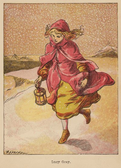 Lucy Gray (grabado en color) de Thomas Dalziel