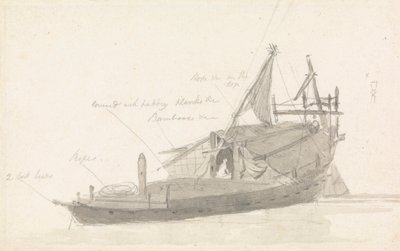 Barcaza de pesca de Thomas Daniell