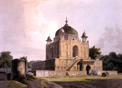 Mausoleo del Sultán Purveiz, cerca de Allahabad, de 