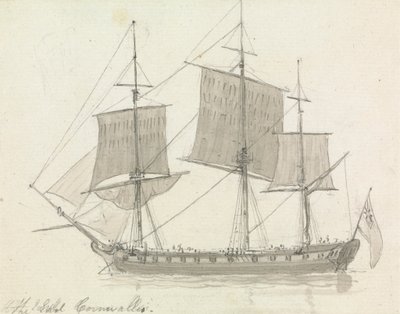 Barco, "The Earl Cornwallis de Thomas Daniell