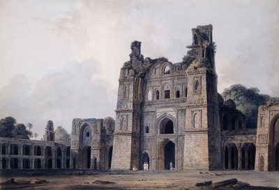 La Mezquita Atala, Jaunpur, Uttar Pradesh de Thomas Daniell
