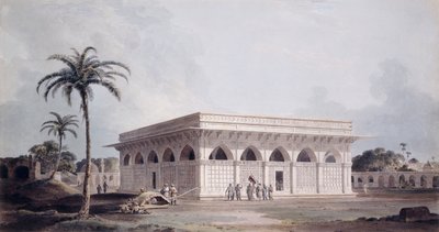 El Chaunsath Khamba Nizamuddin, Delhi de Thomas Daniell