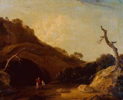 La Entrada a una Cueva Cerca de Gyah de Thomas Daniell
