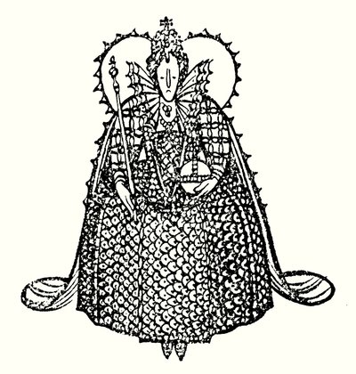 Reina Isabel I (litografía) de Thomas Derrick