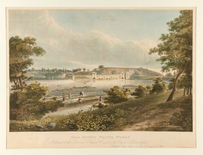 Obras de agua de Fairmount (Filadelfia) de Thomas Doughty